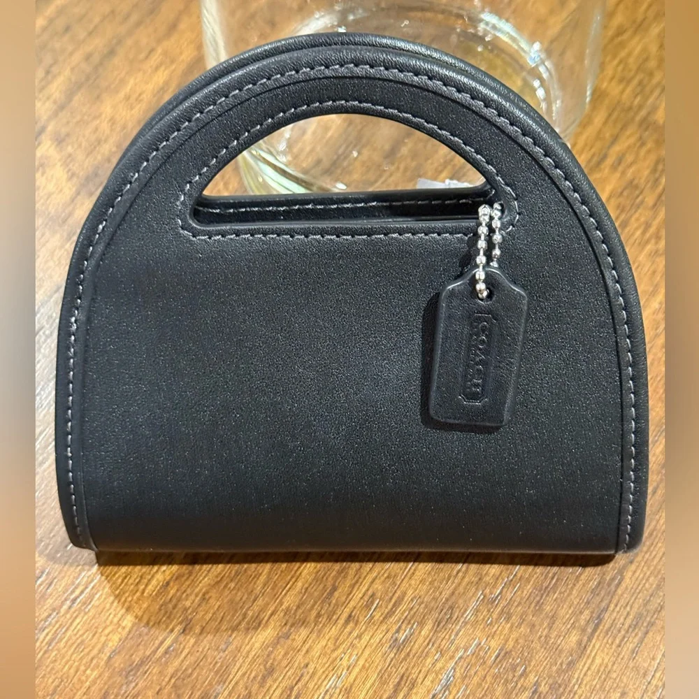 Coach Top Handle Card Case Crossbody Bag - Picture 3 of 9